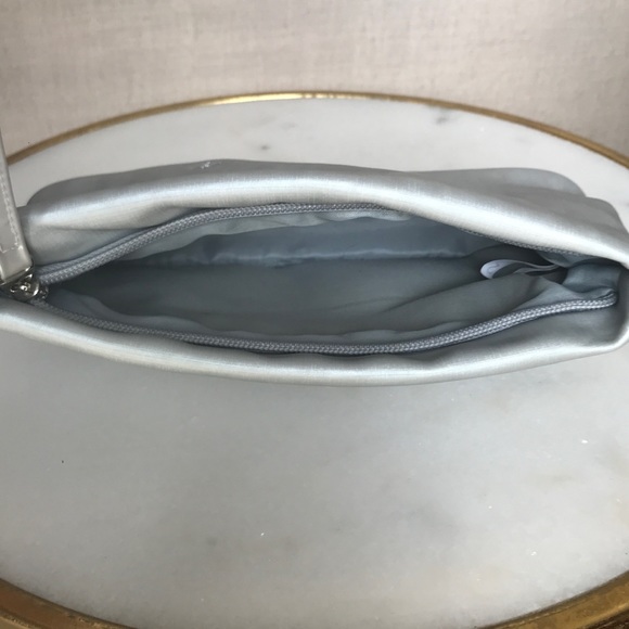 Kitschy 90’s Satin Effect Wristlet Clutch | Mini - Picture 7 of 7